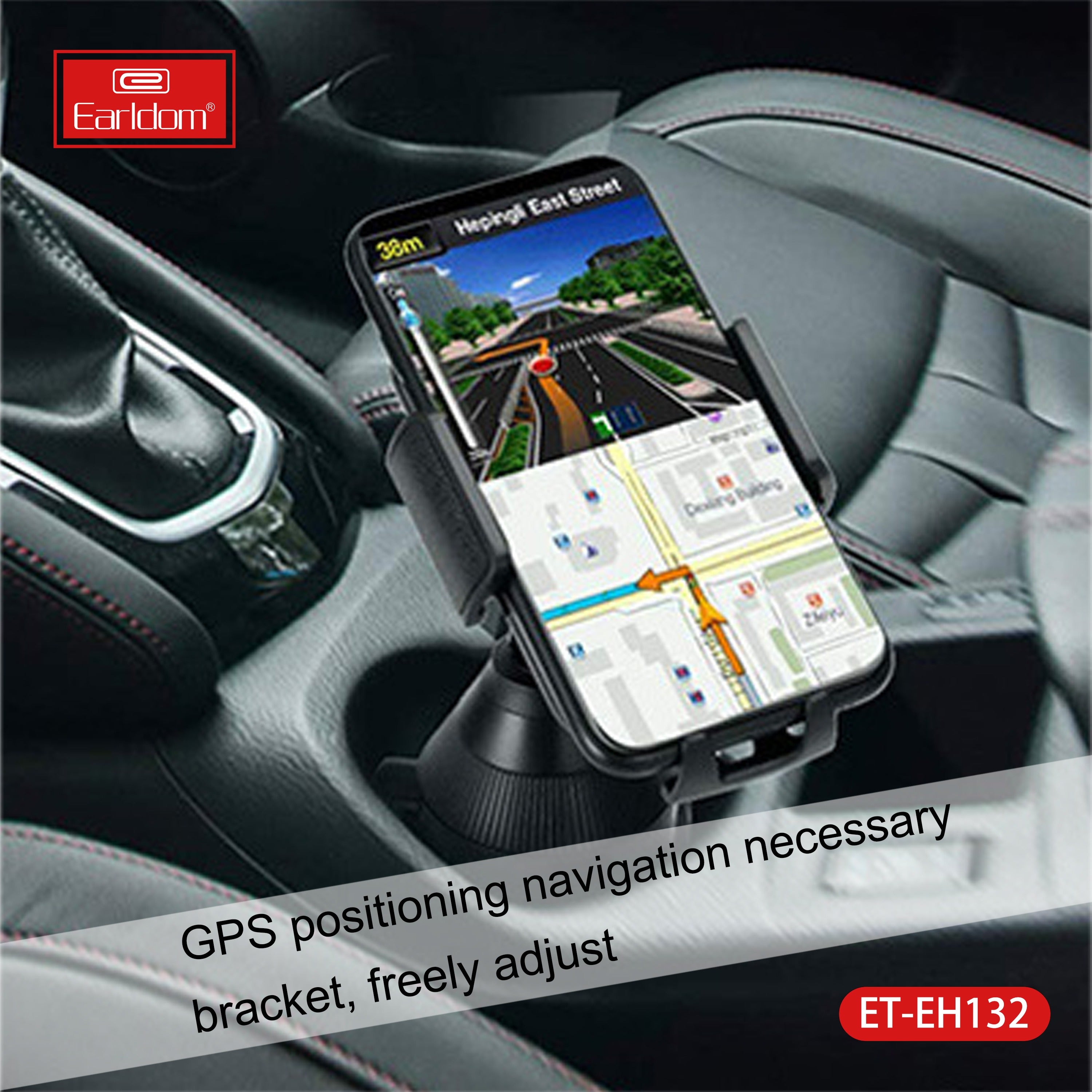 Earldom Gooseneck cup holder Universal adjustable gooseneck cup mobile phone stand Earldom Gooseneck cup holder Universal adjustable gooseneck cup mobile phone stand